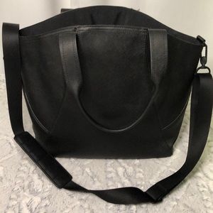 Lululemon Athletica black tote bag